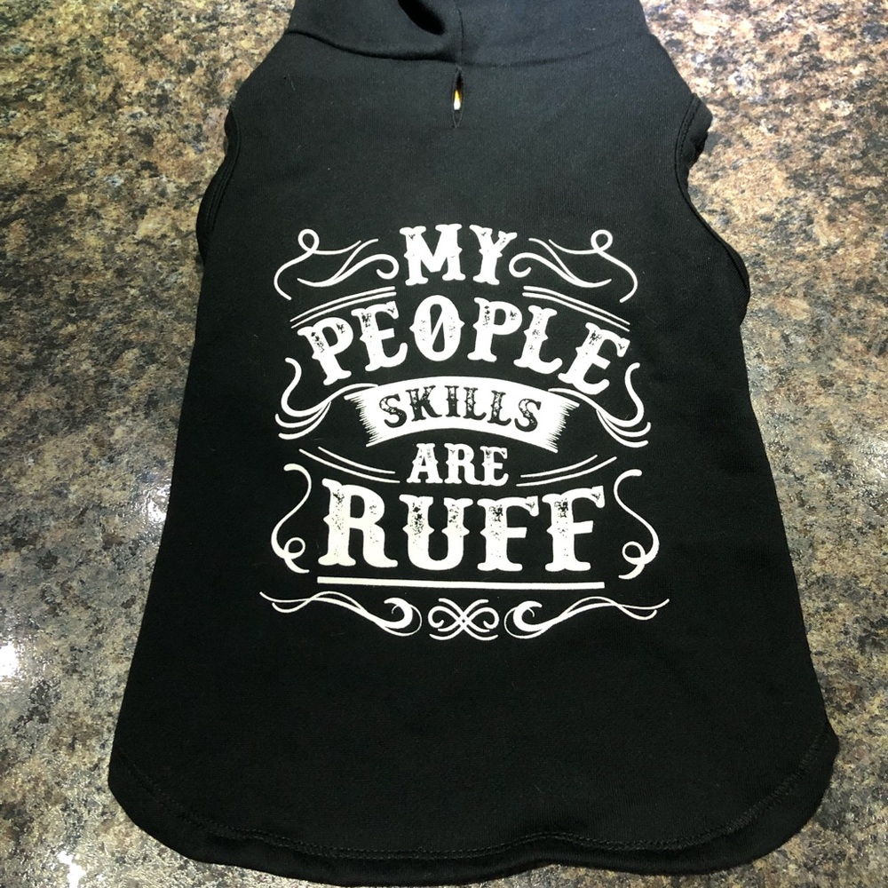 Dog hoodie large